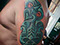 Neo traditional tattoo jade tike maori moko new zealand color ink colour