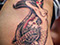 mermaid traditional tattoo, sailor jerry, thigh tattooed women, 